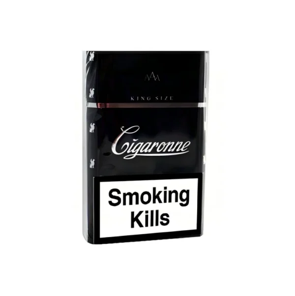 Cigaronne King Size Black 4mg Carton