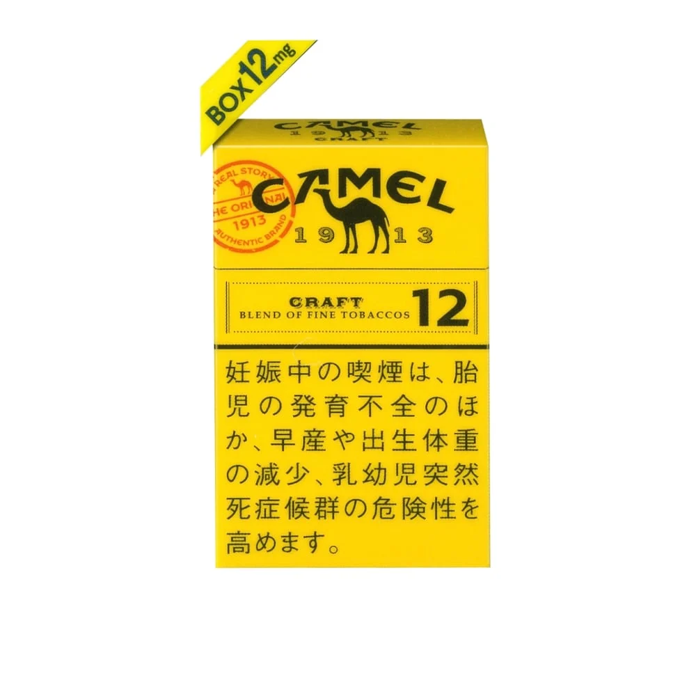 fe1642741628c40c920adfff14453c88 Camel Craft 12mg Carton